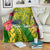 personalised-leone-high-school-blanket-american-samoa-schools-polynesian-tropical-flowers