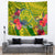 personalised-leone-high-school-tapestry-american-samoa-schools-polynesian-tropical-flowers