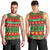 Personalised Hawaii Christmas Men Tank Top Mele Kalikimaka - Wonder Print Shop