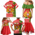 Portugal Christmas Family Matching Mermaid Dress and Hawaiian Shirt Barcelos Rooster Mix Azulejo Pattern - Feliz Natal - Wonder Print Shop