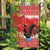 Portugal Christmas Garden Flag Barcelos Rooster Mix Azulejo Pattern - Feliz Natal - Wonder Print Shop