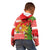 Portugal Christmas Kid Hoodie Barcelos Rooster Mix Azulejo Pattern - Feliz Natal - Wonder Print Shop