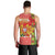 Portugal Christmas Men Tank Top Barcelos Rooster Mix Azulejo Pattern - Feliz Natal - Wonder Print Shop