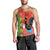 Portugal Christmas Men Tank Top Barcelos Rooster Mix Azulejo Pattern - Feliz Natal - Wonder Print Shop