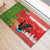 Portugal Christmas Rubber Doormat Barcelos Rooster Mix Azulejo Pattern - Feliz Natal - Wonder Print Shop