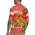 Portugal Christmas Rugby Jersey Barcelos Rooster Mix Azulejo Pattern - Feliz Natal - Wonder Print Shop