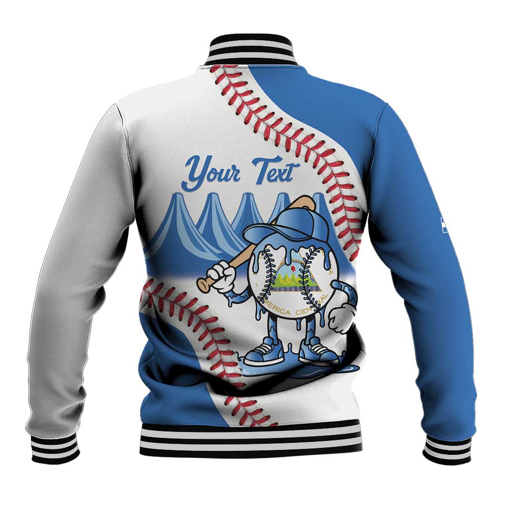 Nicaragua 2026 Baseball Personalized Baseball Jacket Go Champions Drip Style