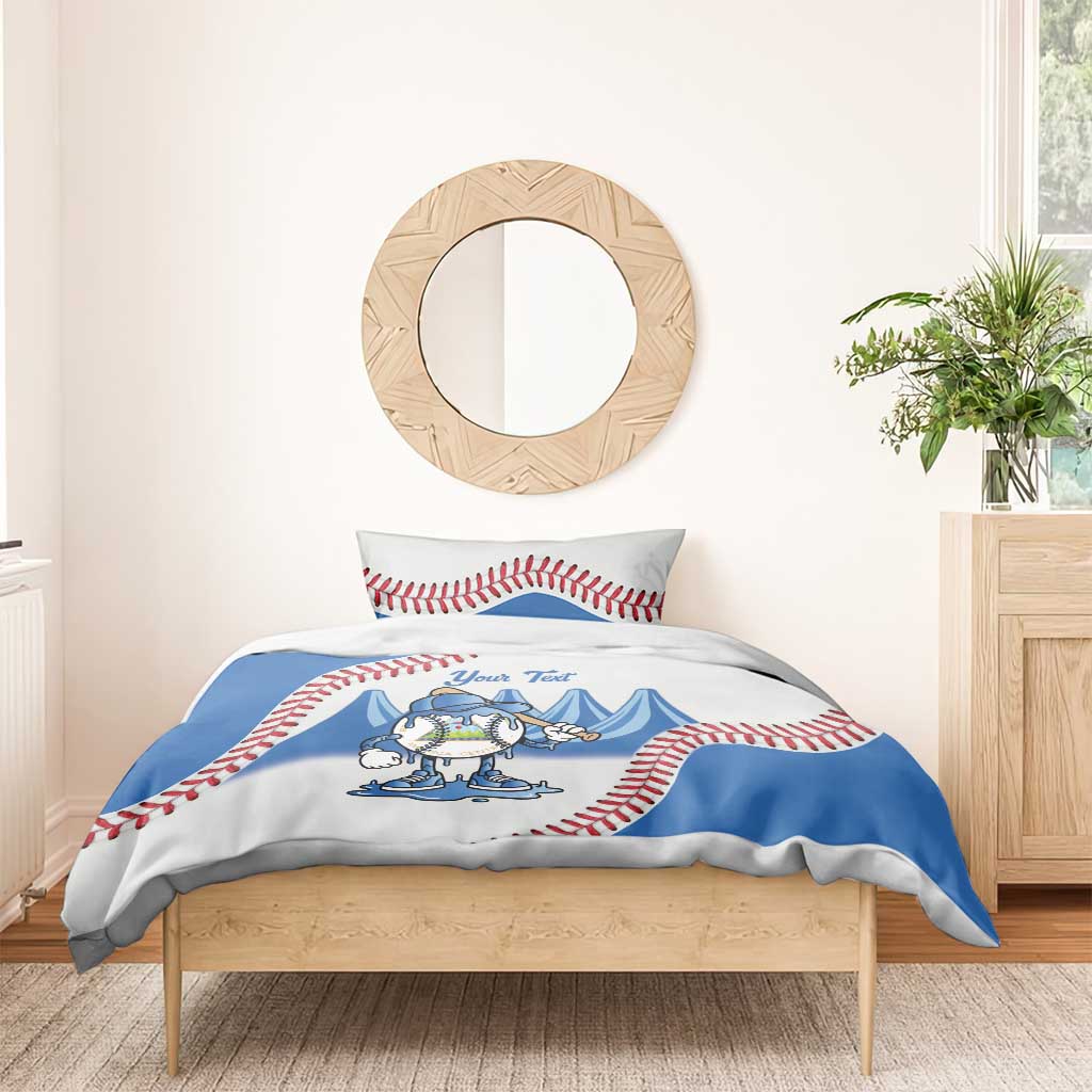 Nicaragua 2026 Baseball Bedding Set Go Champions Drip Style