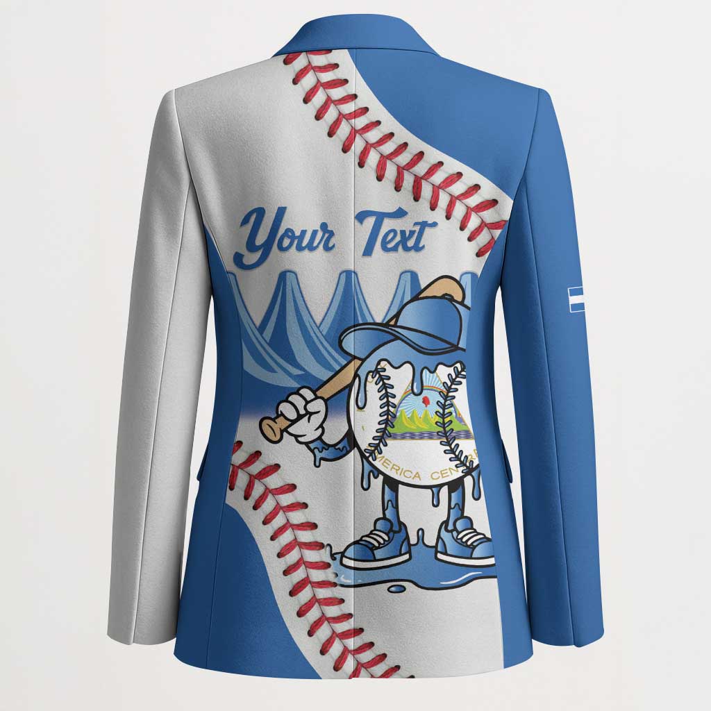 Nicaragua 2026 Baseball Personalized Blazer Go Champions Drip Style