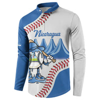 Nicaragua 2026 Baseball Personalized Button Sweatshirt Go Champions Drip Style