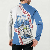 Nicaragua 2026 Baseball Personalized Button Sweatshirt Go Champions Drip Style