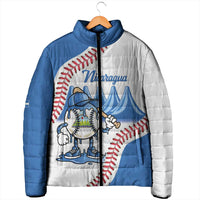 Nicaragua 2026 Baseball Personalized Padded Jacket Go Champions Drip Style