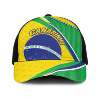 Brazil Football Baseball Net Cap Vamos Canarinho