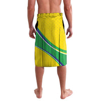 Custom Brazil Football Lavalava Vamos Canarinho