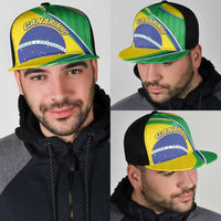 Brazil Football Mesh Trucker Cap Vamos Canarinho