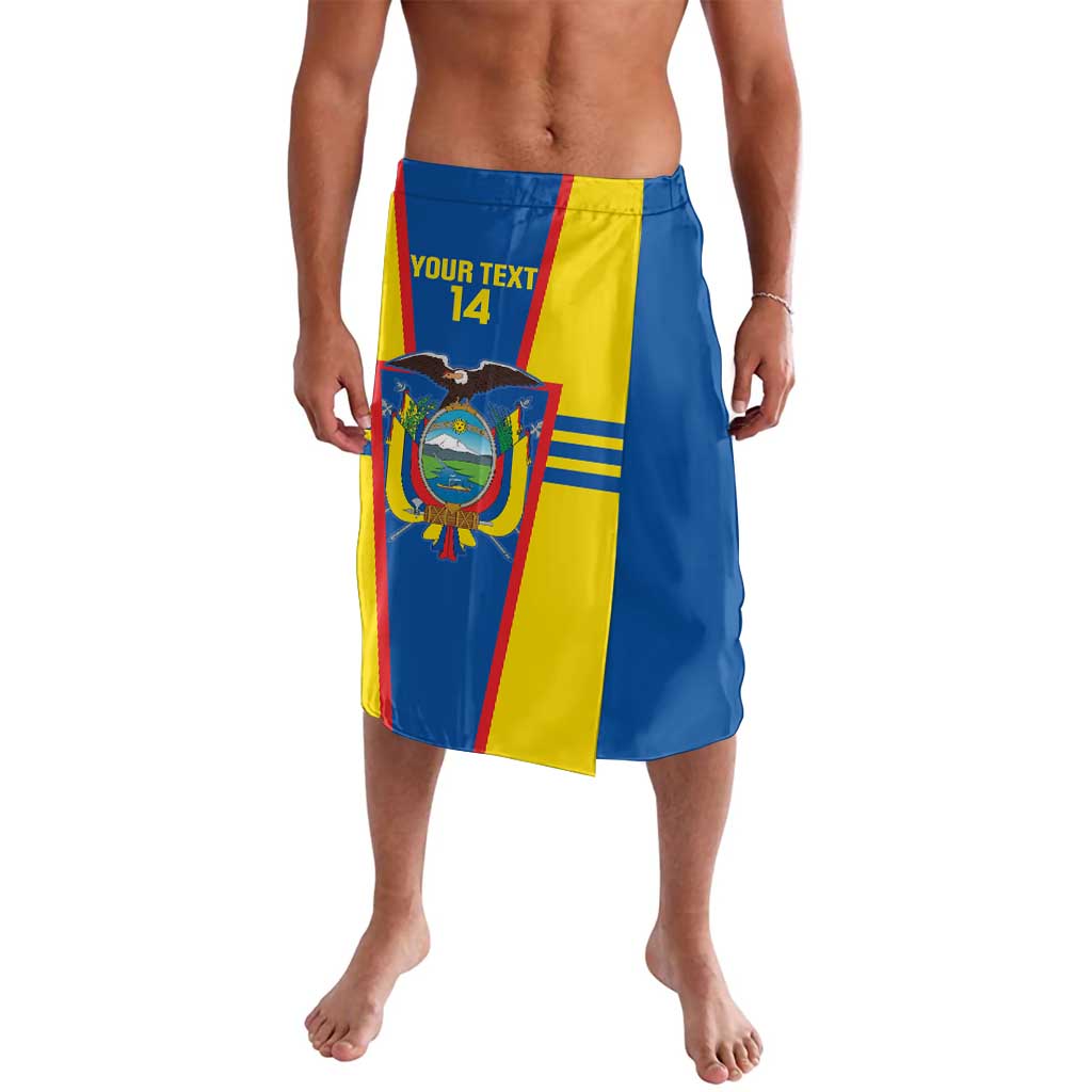 Custom Ecuador Football Lavalava Vamos La Tricolor
