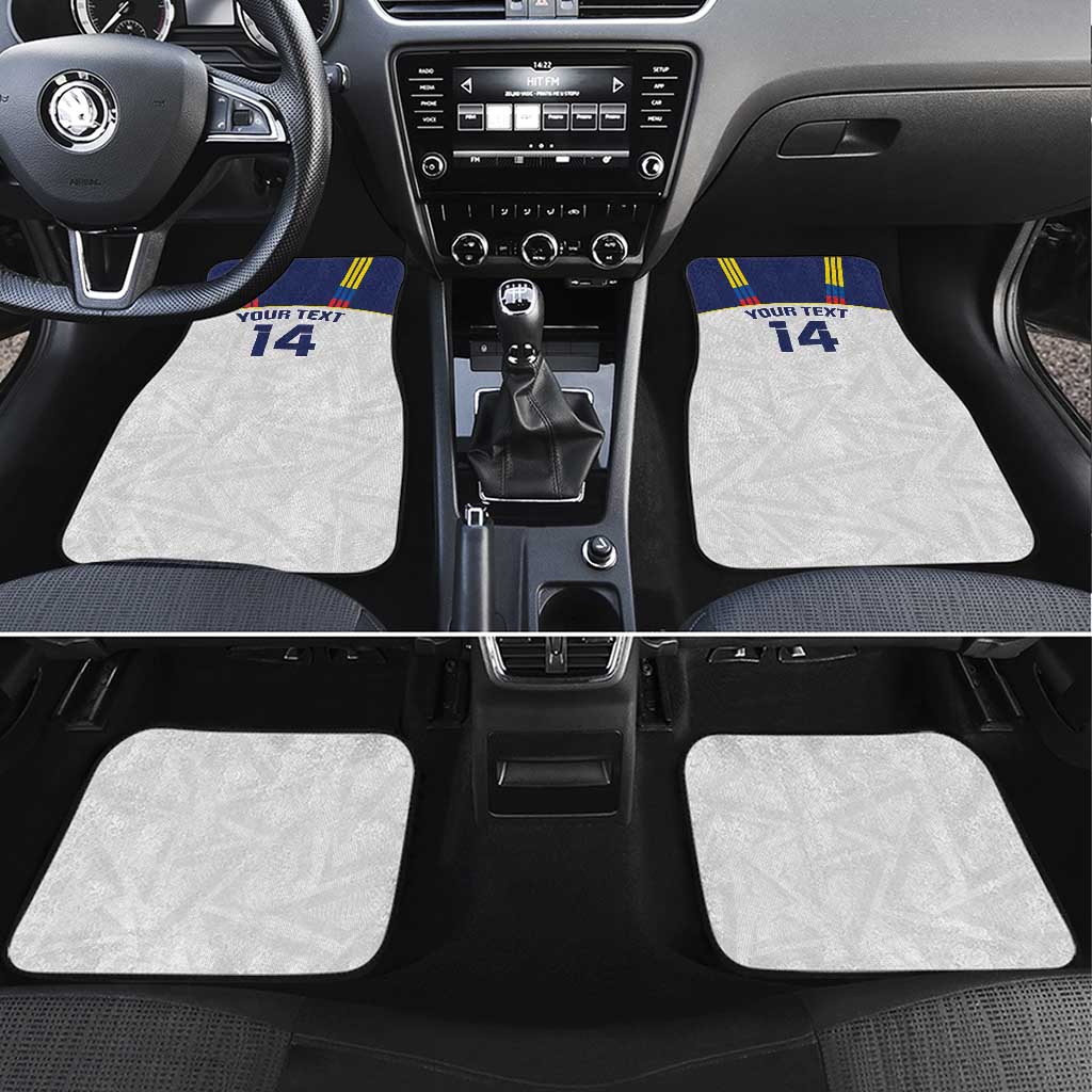 Custom Ecuador Football Car Mats La Tri Go Champions Condor Style