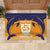 Custom Anguilla Football Rubber Doormat Dolphins Coat Of Arms Style