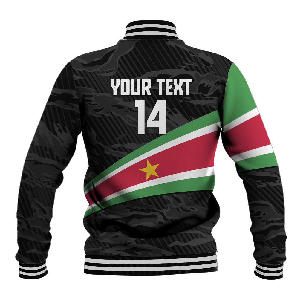 Custom Suriname Football 2026 Baseball Jacket Come On Natio