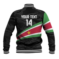 Custom Suriname Football 2026 Baseball Jacket Come On Natio