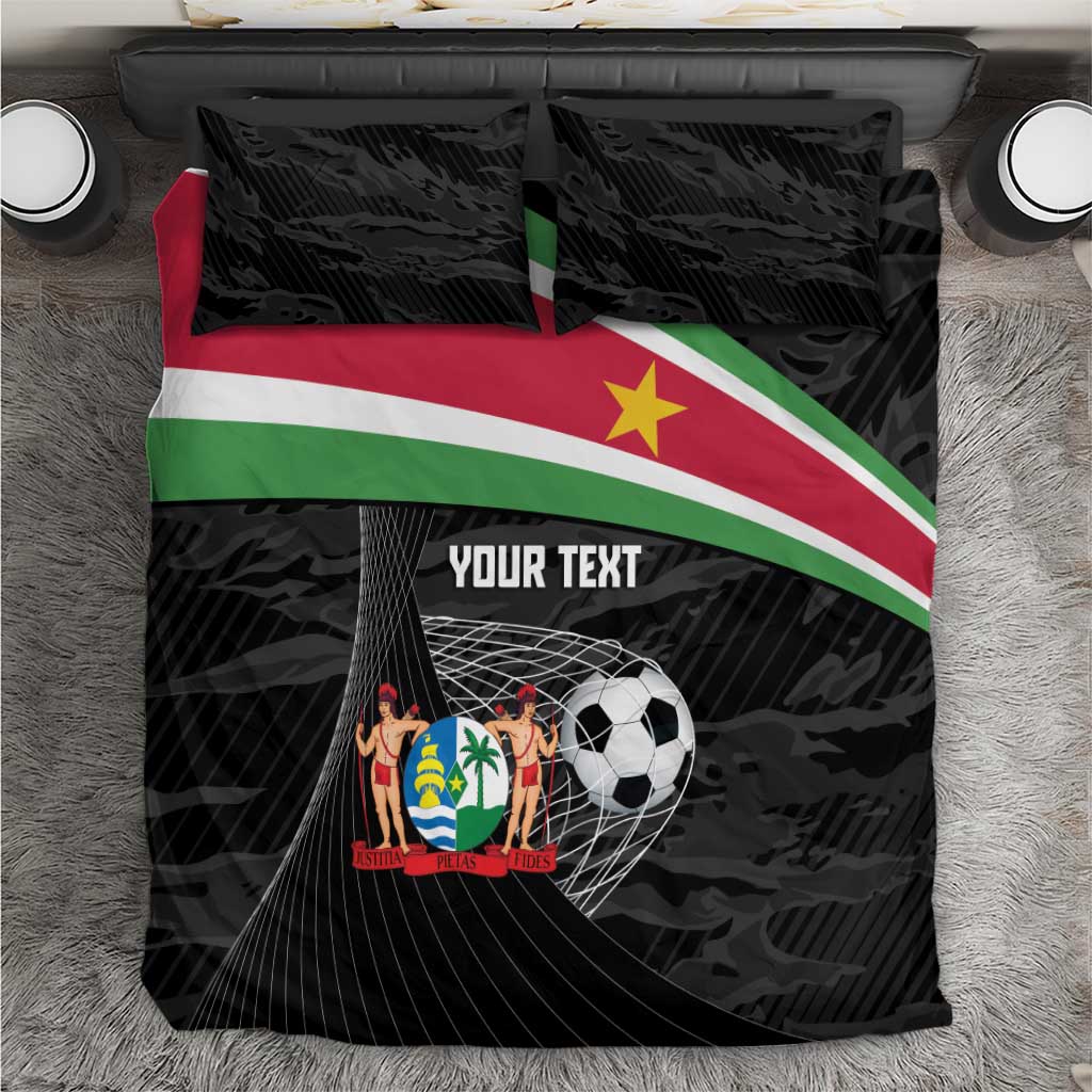 Custom Suriname Football 2026 Bedding Set Come On Natio