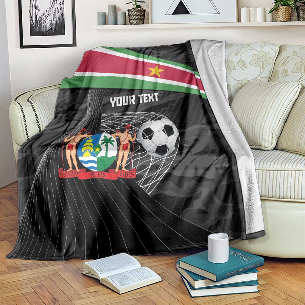Custom Suriname Football 2026 Blanket Come On Natio