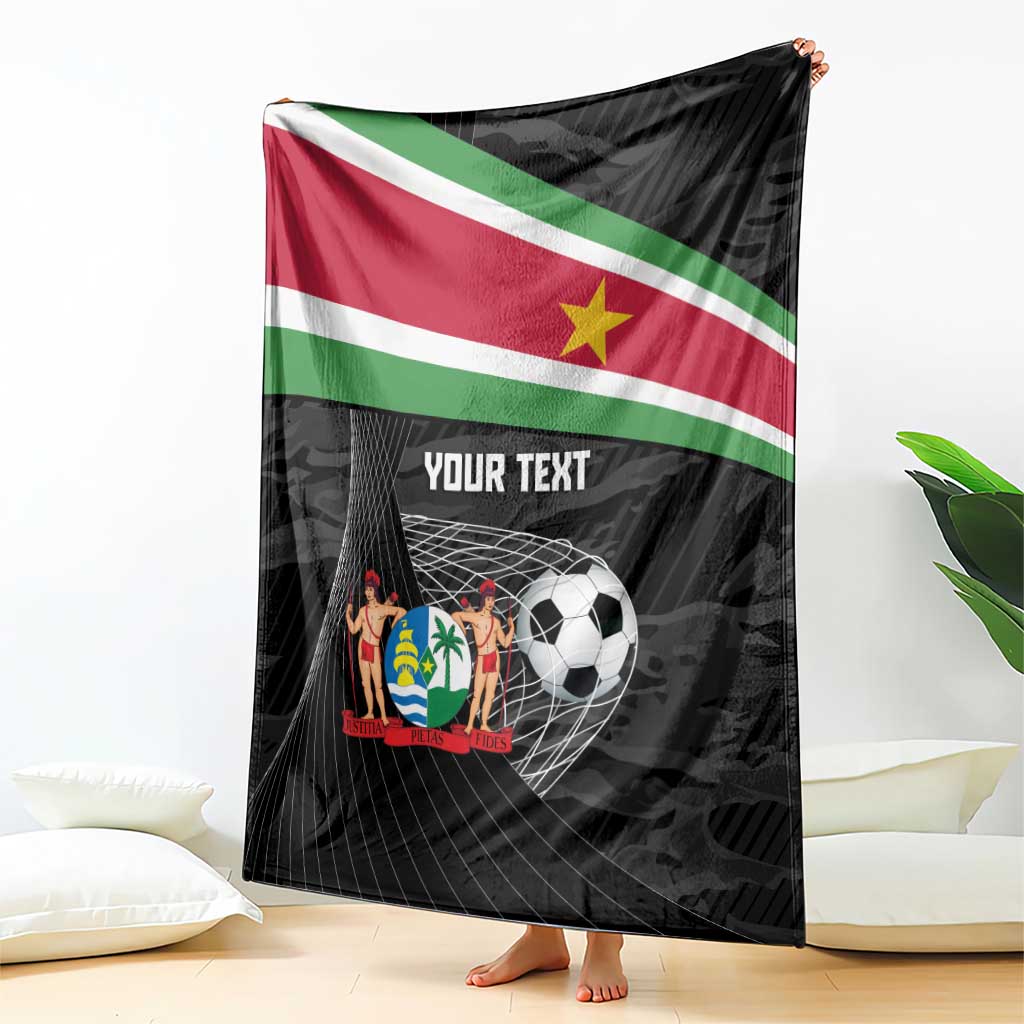 Custom Suriname Football 2026 Blanket Come On Natio