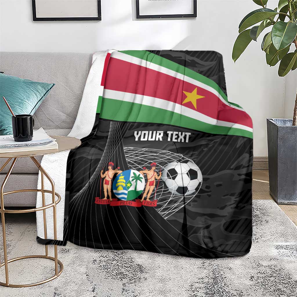 Custom Suriname Football 2026 Blanket Come On Natio