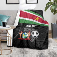 Custom Suriname Football 2026 Blanket Come On Natio