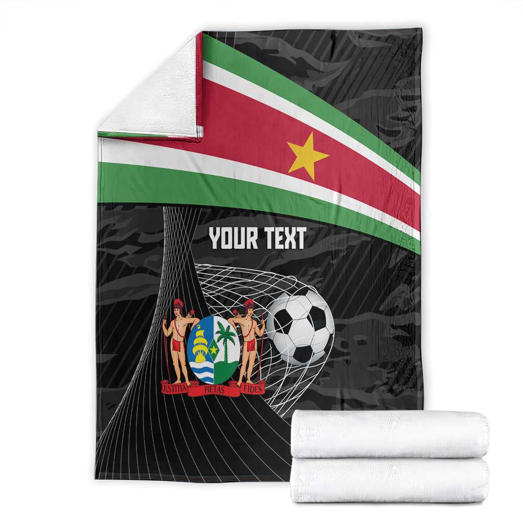 Custom Suriname Football 2026 Blanket Come On Natio