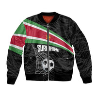Custom Suriname Football 2026 Bomber Jacket Come On Natio