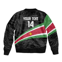 Custom Suriname Football 2026 Bomber Jacket Come On Natio