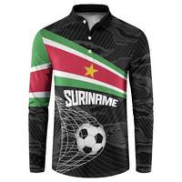Custom Suriname Football 2026 Button Sweatshirt Come On Natio
