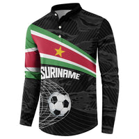 Custom Suriname Football 2026 Button Sweatshirt Come On Natio