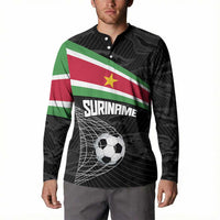 Custom Suriname Football 2026 Button Sweatshirt Come On Natio