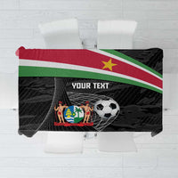 Custom Suriname Football 2026 Tablecloth Come On Natio