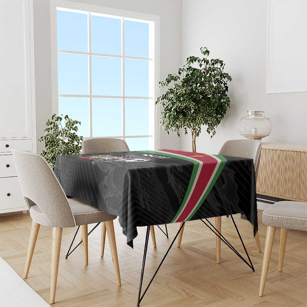 Custom Suriname Football 2026 Tablecloth Come On Natio