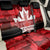 Canada Day Back Car Seat Cover 2024 Canadian Maple Leaf Pattern - Wonder Print Shop