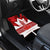 Canada Day Car Mats 2024 Canadian Maple Leaf Pattern - Wonder Print Shop