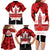 Canada Day Family Matching Long Sleeve Bodycon Dress and Hawaiian Shirt 2024 Canadian Maple Leaf Pattern - Wonder Print Shop