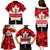 Canada Day Family Matching Puletasi and Hawaiian Shirt 2024 Canadian Maple Leaf Pattern - Wonder Print Shop