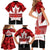 Canada Day Family Matching Short Sleeve Bodycon Dress and Hawaiian Shirt 2024 Canadian Maple Leaf Pattern - Wonder Print Shop