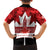 Canada Day Kid Hawaiian Shirt 2024 Canadian Maple Leaf Pattern - Wonder Print Shop