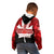 Canada Day Kid Hoodie 2024 Canadian Maple Leaf Pattern - Wonder Print Shop