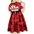 Canada Day Kid Short Sleeve Dress 2024 Canadian Maple Leaf Pattern - Wonder Print Shop