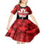 Canada Day Kid Short Sleeve Dress 2024 Canadian Maple Leaf Pattern - Wonder Print Shop