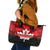 Canada Day Leather Tote Bag 2024 Canadian Maple Leaf Pattern - Wonder Print Shop