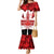 Canada Day Mermaid Dress 2024 Canadian Maple Leaf Pattern - Wonder Print Shop