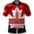 Canada Day Polo Shirt 2024 Canadian Maple Leaf Pattern - Wonder Print Shop