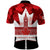 Canada Day Polo Shirt 2024 Canadian Maple Leaf Pattern - Wonder Print Shop